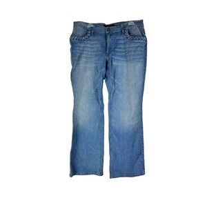 PZI Jeans Women's Blue Bootcut Straight‎ Size 16